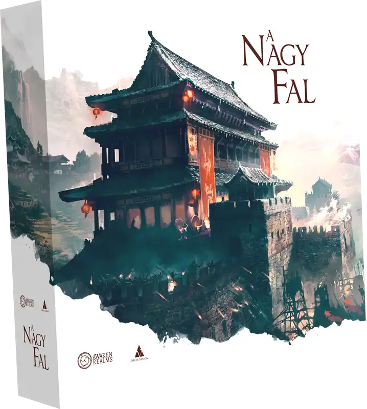 Biztonságos fizetés A Nagy Fal – Fa (meeple) figurákkal