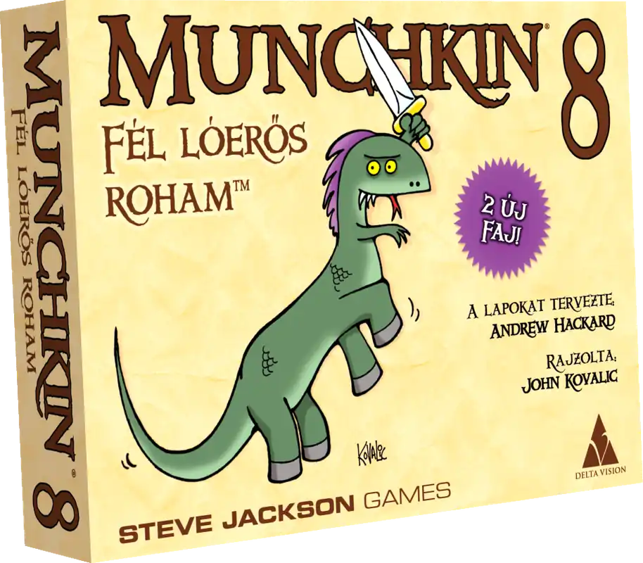 Végkiárusítás Munchkin 8. – Fél lóerős roham