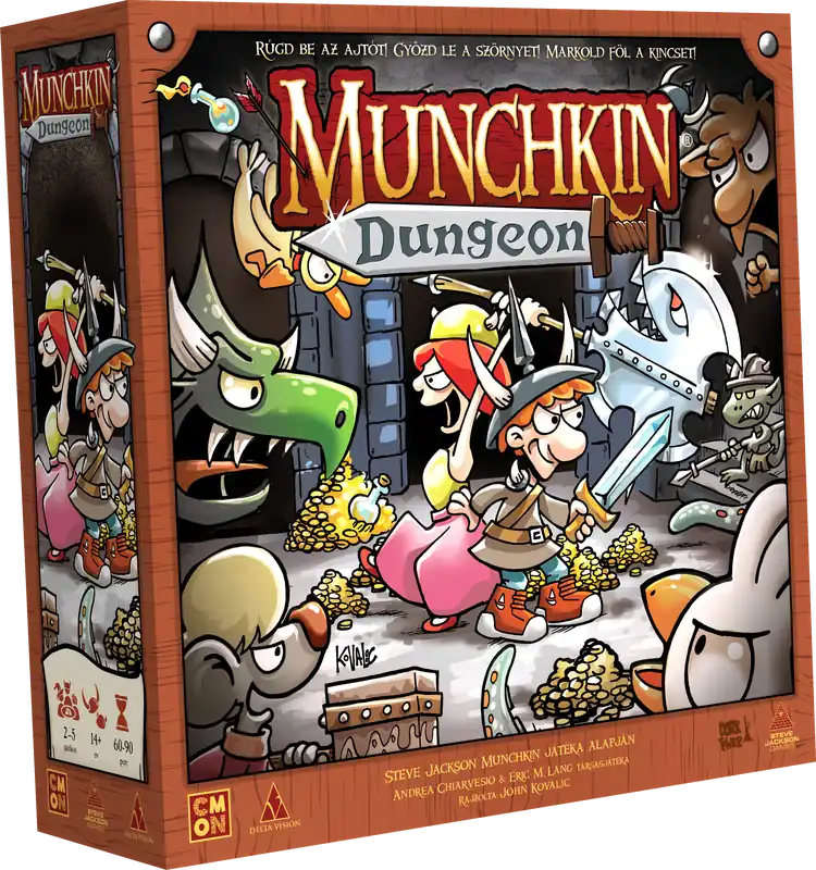 Munchkin Dungeon – Magyar kiadás Exkluzív ajánlat