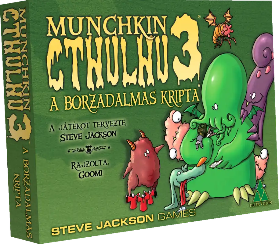 Munchkin Cthulhu 3. – A borzadalmas kripta Exkluzív ajánlat