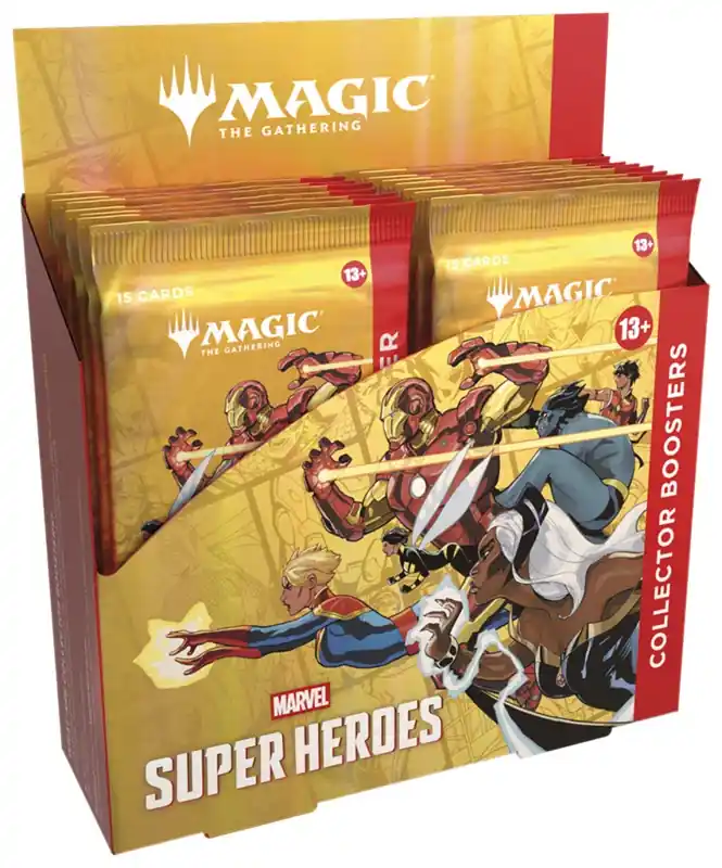 Akciós ár Marvel Super Heroes Collector Booster Display