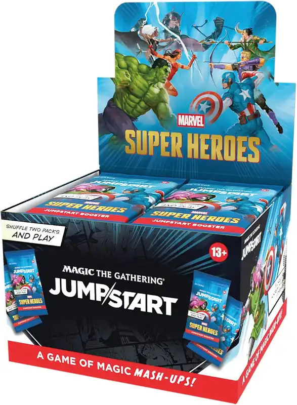 Marvel Super Heroes Jumpstart Booster Display Biztonságos fizetés
