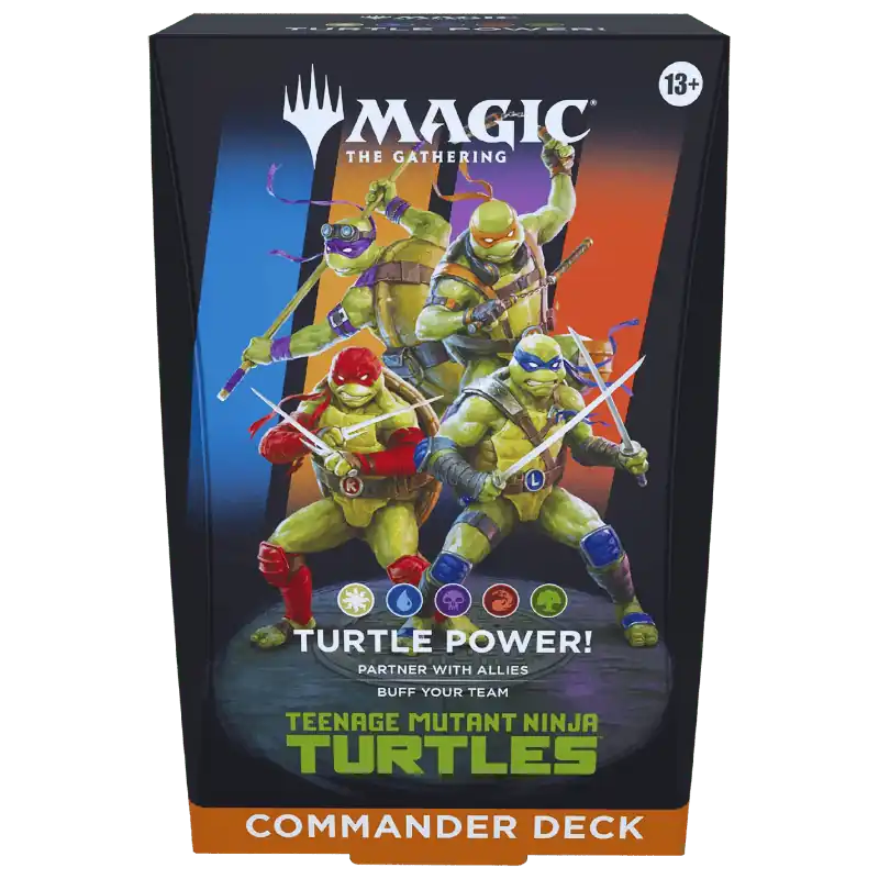 Kedvezmény TMNT - Commander Deck - Turtle Power