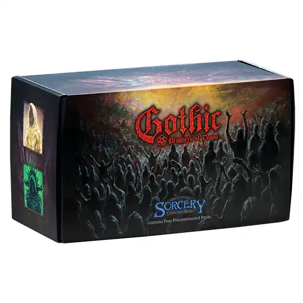 Sorcery TCG Gothic The Prophets of Doom Deck Set (4 pakli) Rendeld meg most
