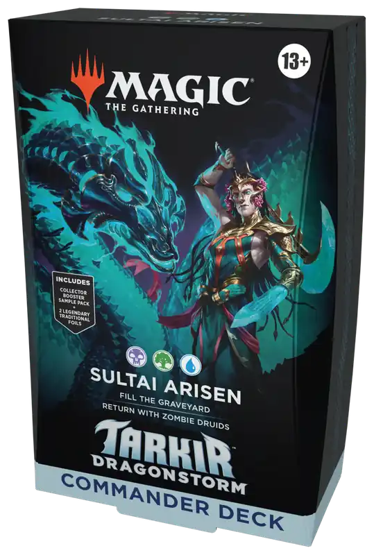 Gyors szállítás Tarkir Dragonstorm Commander Sultai Arisen