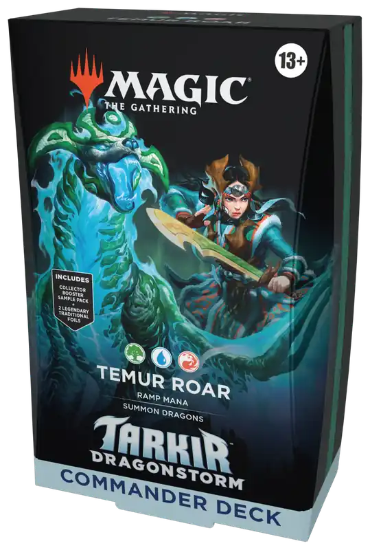 Vásárlói kedvenc Tarkir Dragonstorm Commander Temur Roar