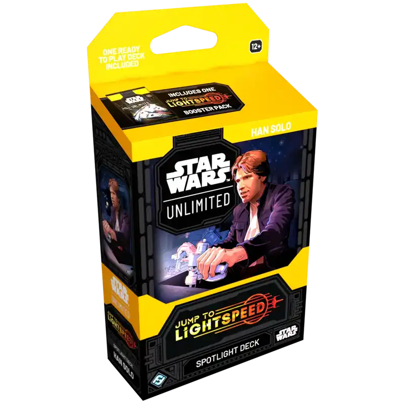 Star Wars Unlimited – Jump to Lightspeed – Spotlight Deck Han Solo Vedd meg online