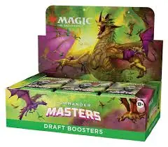 Korlátozott ajánlat Commander Masters - Draft booster display