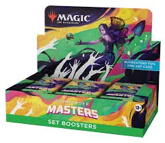 Szuper akció Commander Masters - Set booster display