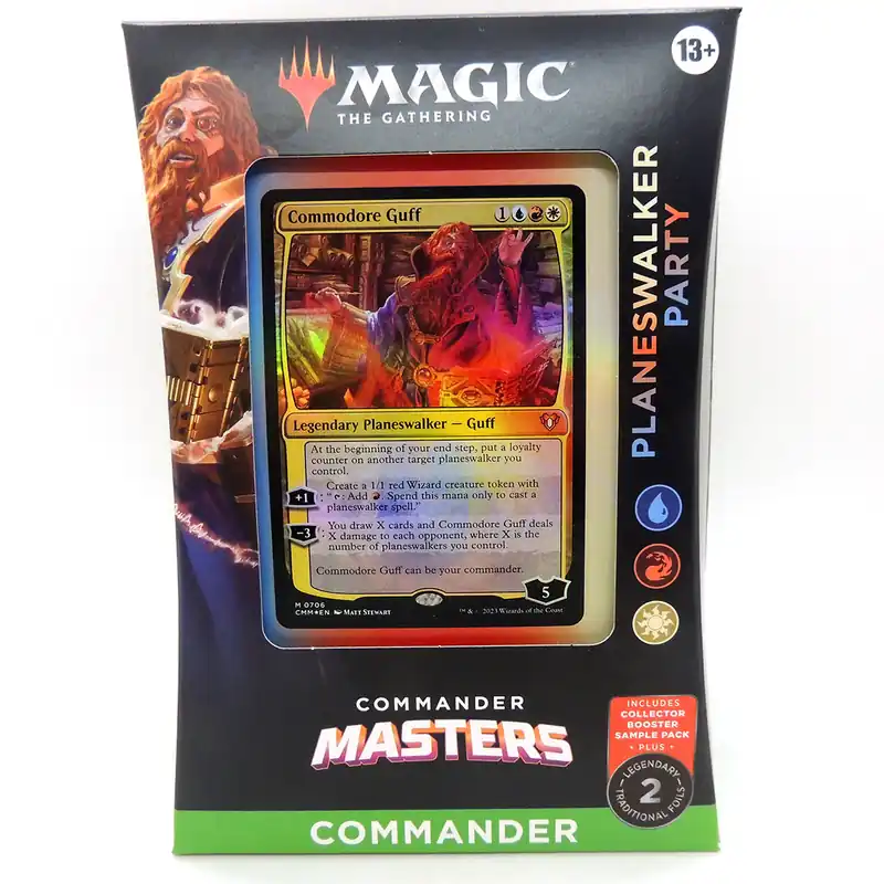 Biztonságos vásárlás Commander Masters - Commander Deck Planeswalker Party