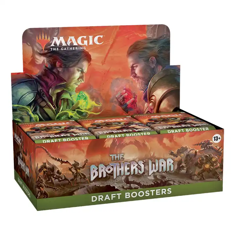 Árengedmény The Brother‘s War Draft booster display
