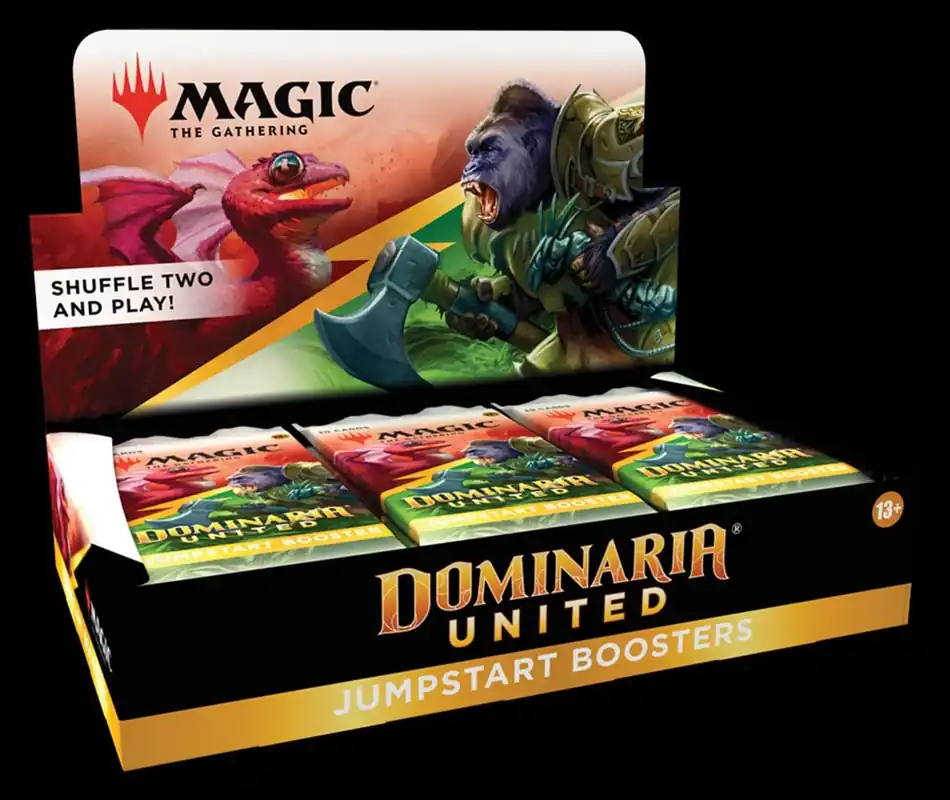 Legjobb ár Dominaria United Jumpstart booster display