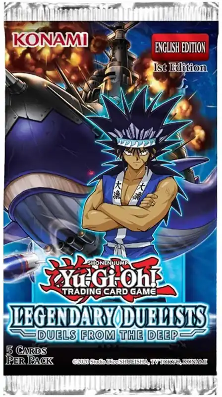 Yu-Gi-Oh! Legendary Duelists Duels from the Deep booster Újdonság