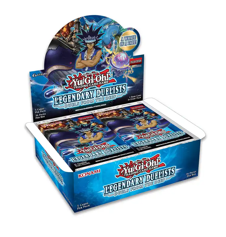 Yu-Gi-Oh! Legendary Duelists Duels from the Deep booster box Prémium