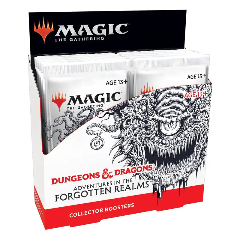 Szuper akció Adventure in the Forgotten Realms – Collector Booster display