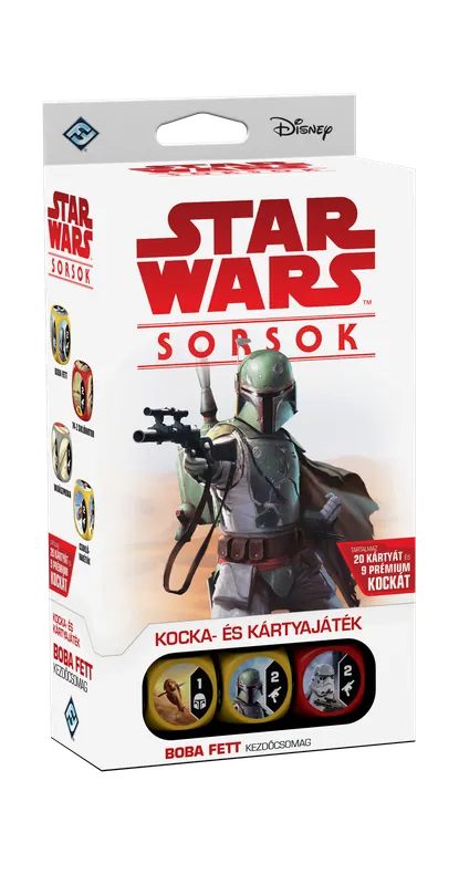 Star Wars Sorsok Boba Fett kezdőcsomag Akció