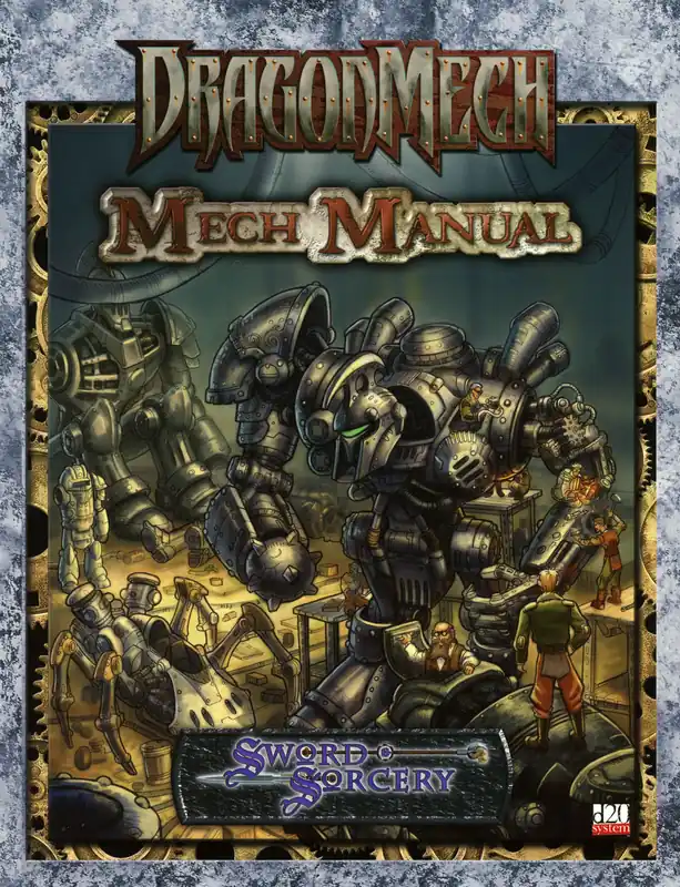 DragonMech - Mech Manual WW17602 Vedd meg most