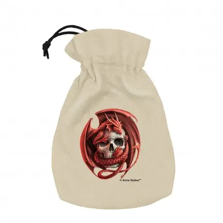 Anne Stokes Dice Pouch Skull Embrace BAST205 Exkluzív ajánlat