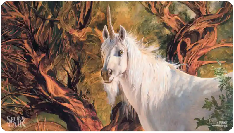 MTG Secret Lair – Stitched Standard Playmat – Good-Fortune Unicorn Ne maradj le