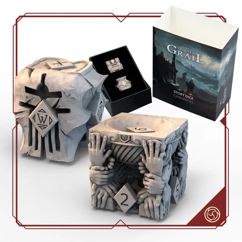 Legkelendőbb Tainted Grail - Dice expansion (Sundrop)