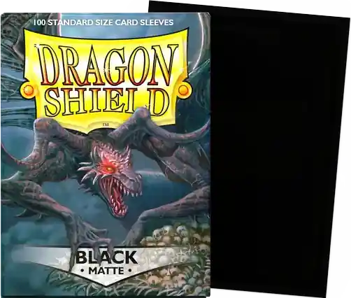 Utolsó esély Dragon Shield – Matte Sleeves – Black (63x88)