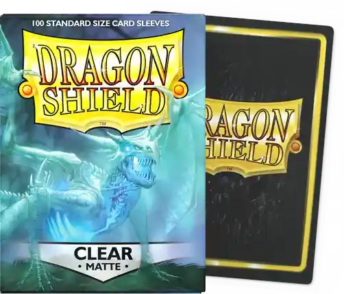 Dragon Shield – Matte Sleeves – Clear (63x88) Vedd meg online