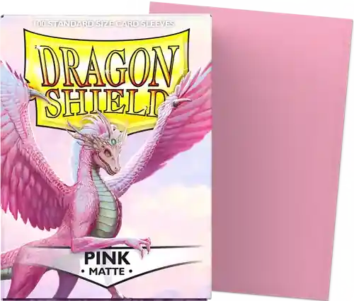 Exkluzív ajánlat Dragon Shield – Matte Sleeves – Pink (63x88)
