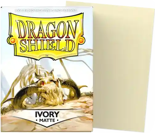 Dragon Shield – Matte Sleeves – Ivory (63x88) Biztonságos fizetés
