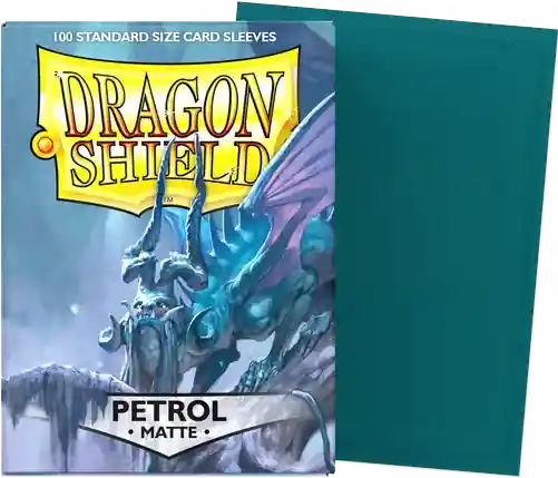 Dragon Shield – Matte Sleeves – Petrol (63x88) Rendeld meg most