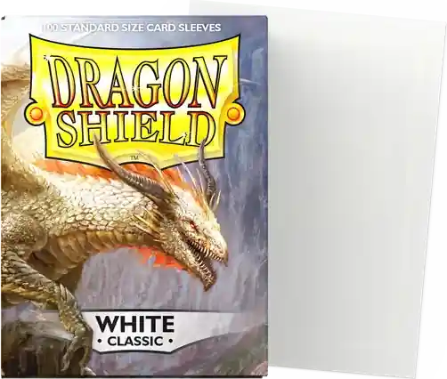 Dragon Shield – Classic Sleeves – White (63x88) Vedd meg online