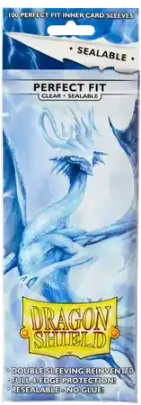 Dragon Shield – Sealable Perfect Fit Sleeves – Clear (63x88) Legjobb ár