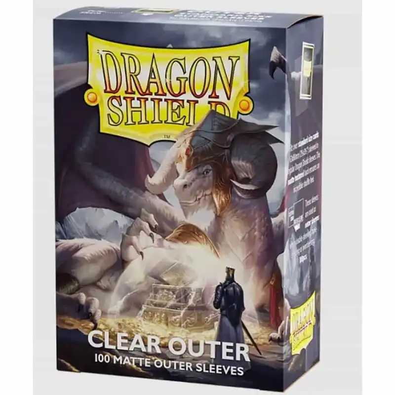 Dragon Shield – Matte Outer Sleeves – Clear AT-13002 Szuper ajánlat