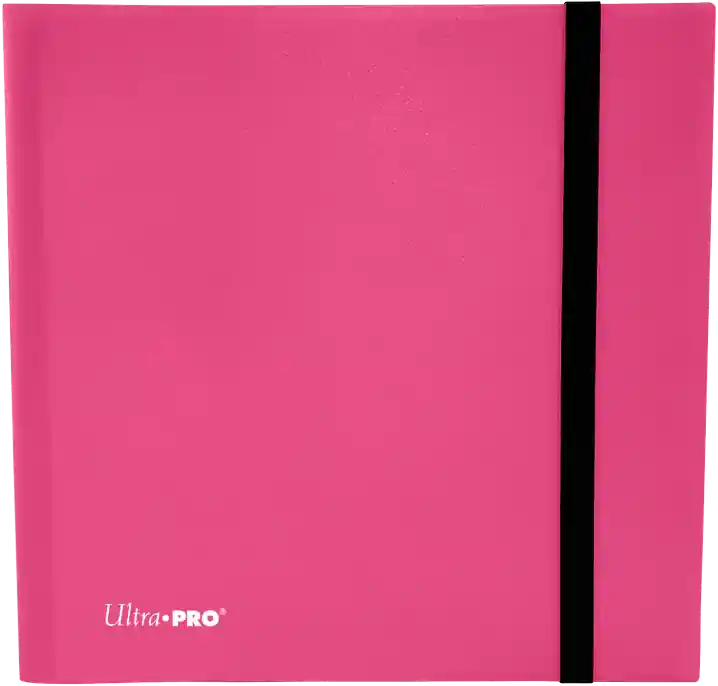 Ne maradj le UltraPro Eclipse 12-Pocket Pro-Binder – Hot Pink