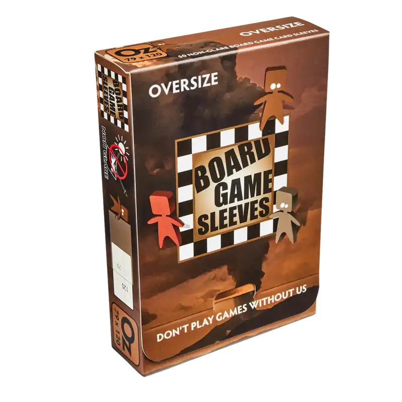 Board Game Sleeves – Non-glare – Oversize (79x120) Expressz szállítás