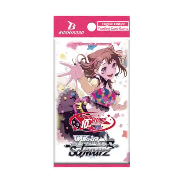 Legjobb ár Weiß Schwarz - BanG Dream! 10th Anniversary! Premium Booster (4 cards)