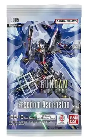 Akciós ár Gundam Card Game Freedom Ascension GD05 Booster