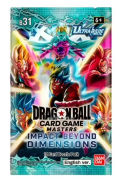 Dragon Ball Super Card Game Ultra-Bout Series 04 Impact Beyond Dimensions Booster Legkelendőbb