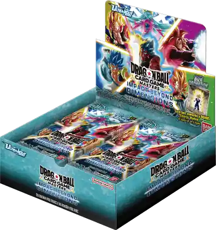 Kedvezmény Dragon Ball Super Card Game Ultra-Bout Series 04 Impact Beyond Dimensions (24 Packs)