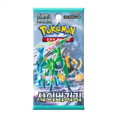 Pokémon TCG Koreai Cyber Judge sv5M Booster (5cards) Vásárlói kedvenc