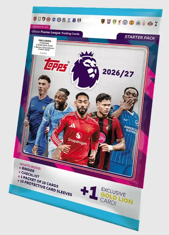Korlátozott ajánlat Topps Premier League 2027 - Starter Pack