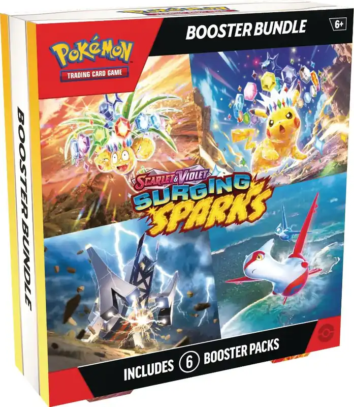Népszerű Pokémon TCG Scarlet & Violet 8 - Surging Sparks - Booster Bundle (US) (6packs)