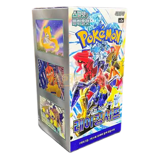 Pokémon TCG Koreai Raging Surf SV3a Display (30 packs) Szuper akció