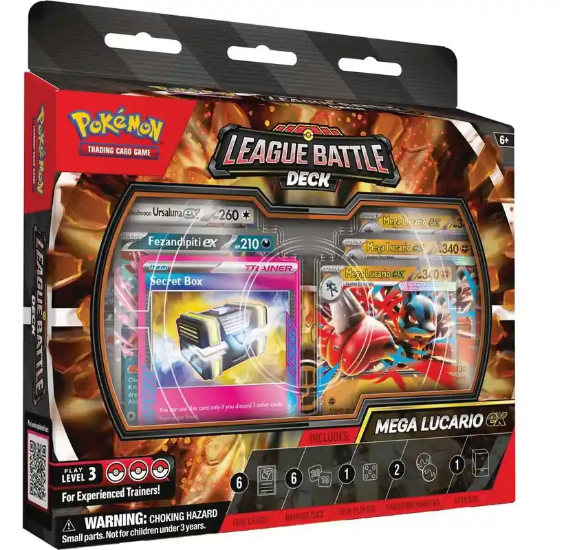 Mega Lucario ex League Battle Deck Expressz kézbesítés