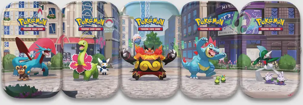 Pokémon TCG Lumiose City Mini Tin Vásárlói kedvenc