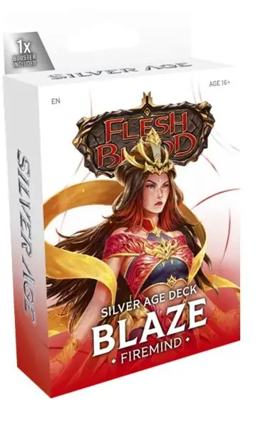 Szezonális akció Flesh & Blood Silver Age Deck Blaze