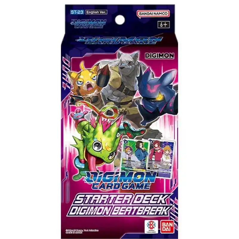 Digimon Card Game -Starter Deck Digimon Beatbreak ST23 Gyors kiszállítás