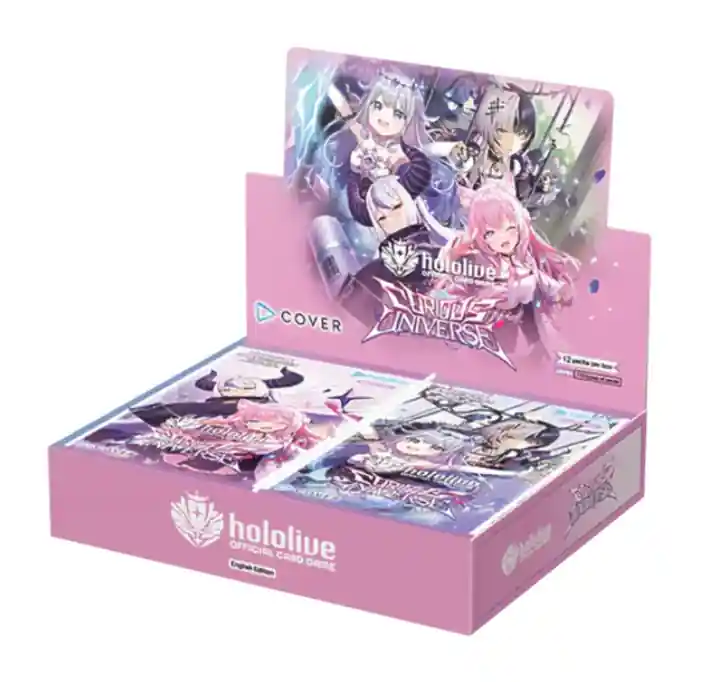 Hololive Card Game - Curious Universe Display (12packs) Árcsökkenés