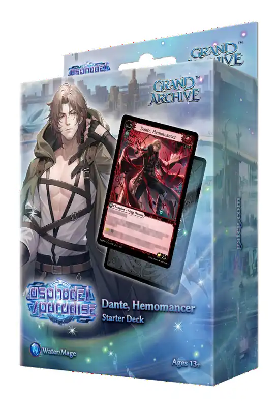 Grand Archive TCG - .asphodel/paradise Starter Deck Display Dante, Hemomancer Expressz szállítás