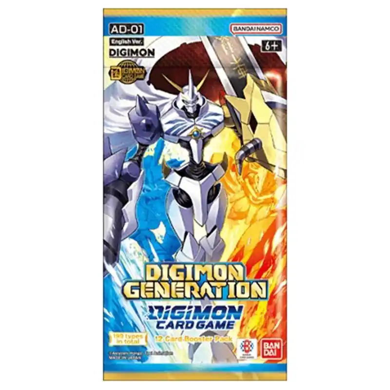 Szuper akció Digimon Card Game - Digimon Generation AD-01 Advanced Booster (12 cards)