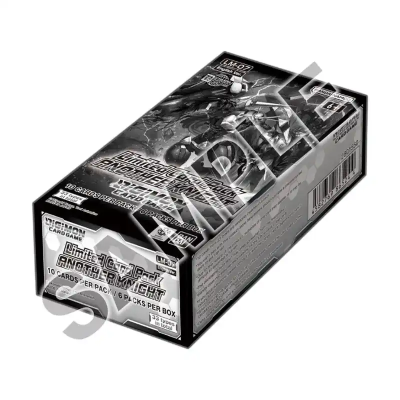 Prémium Digimon Card Game - Limited Card Pack Another Knight LM-07 Display